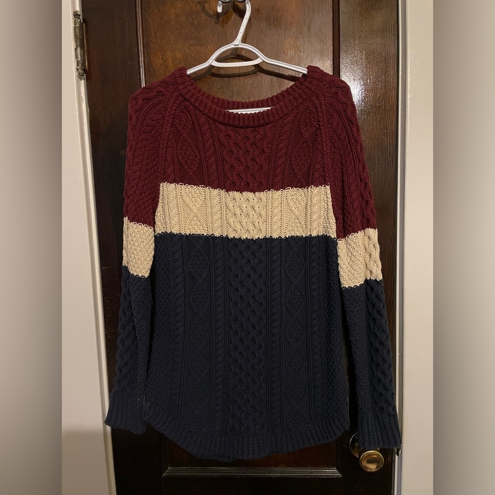 LLBean Signature Cotton Fisherman Tunic Sweater